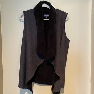 Splendid Vest - Black grey fur